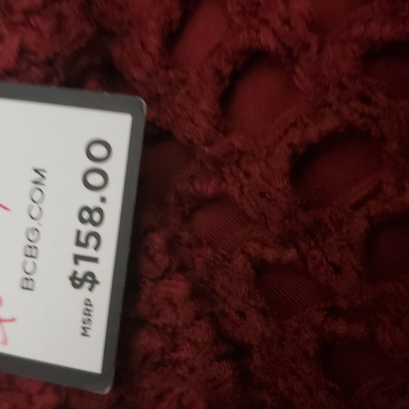 BCBGMAXAZRIA BRA TOP CROCHET.Sz: L - Picture 7 of 7